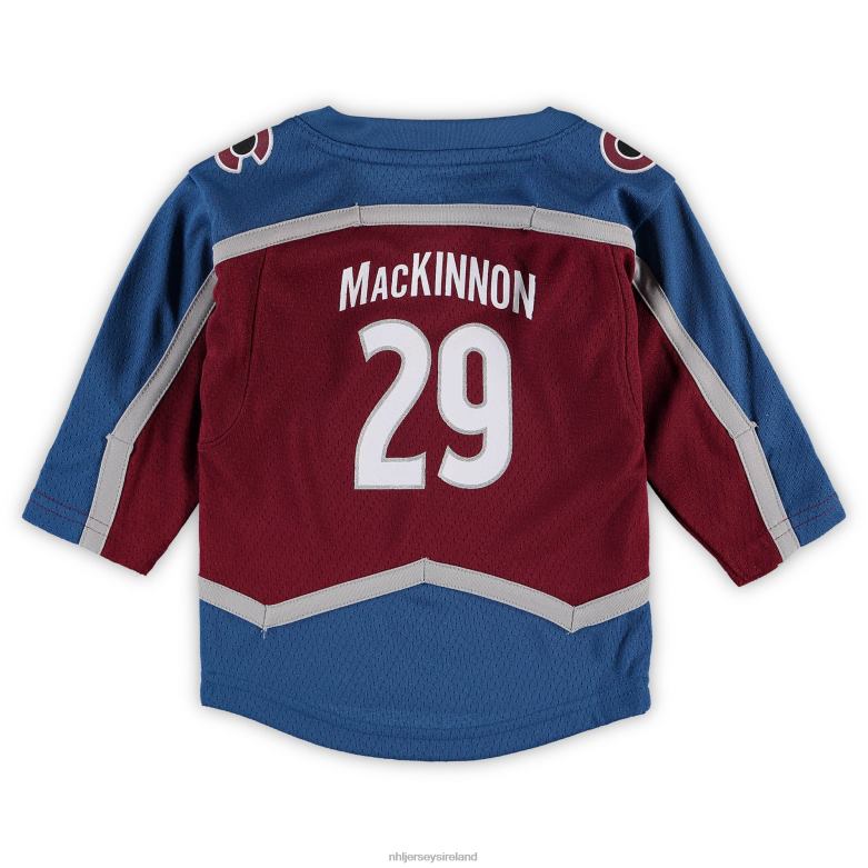 NHL Infant Colorado Avalanche Nathan Mackinnon Burgundy Home Replica Player Jersey D002V221 Clothing