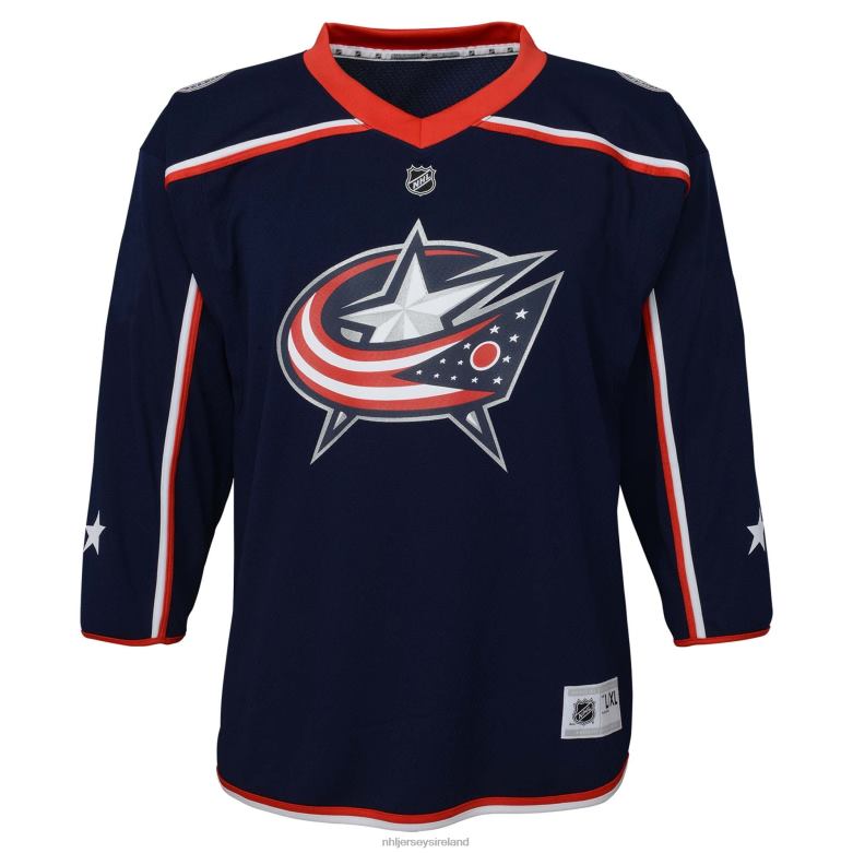 NHL Infant Columbus Blue Jackets Navy Home Replica Blank Jersey D002V1724 Clothing