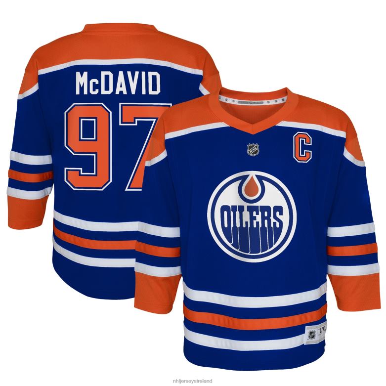 NHL Infant Connor Mcdavid Royal Home Replica Player Jersey D002V846 Clothing