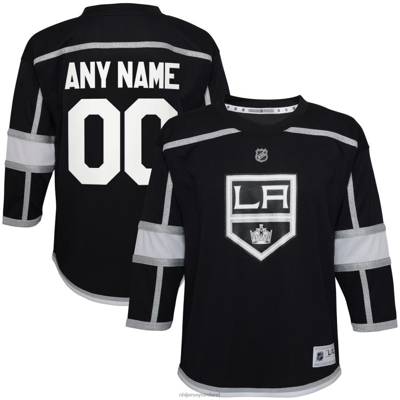NHL Infant Los Angeles Kings Black Team Home Replica Custom Jersey D002V1293 Clothing