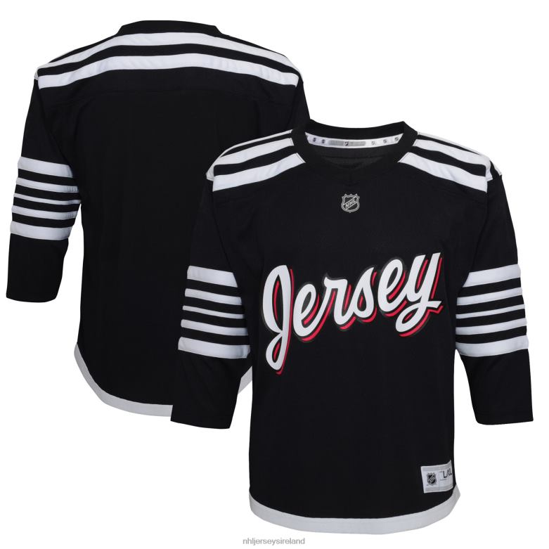 NHL Infant New Jersey Devils Black 2021/22 Alternate Replica Jersey D002V576 Clothing