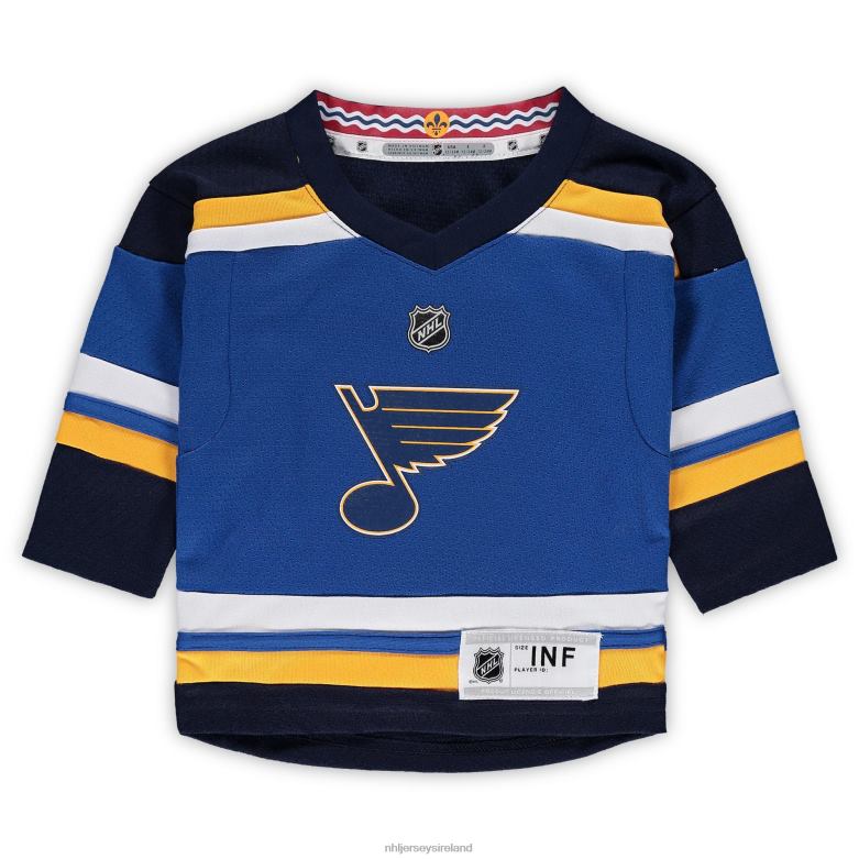 NHL Infant St Louis Blues Jordan Binnington Blue Home Replica Player Jersey D002V637 Clothing