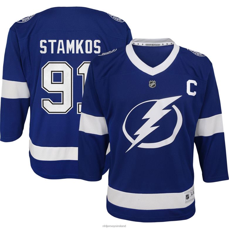 NHL Infant Tampa Bay Lightning Steven Stamkos Blue Home Replica Player Jersey D002V770 Clothing