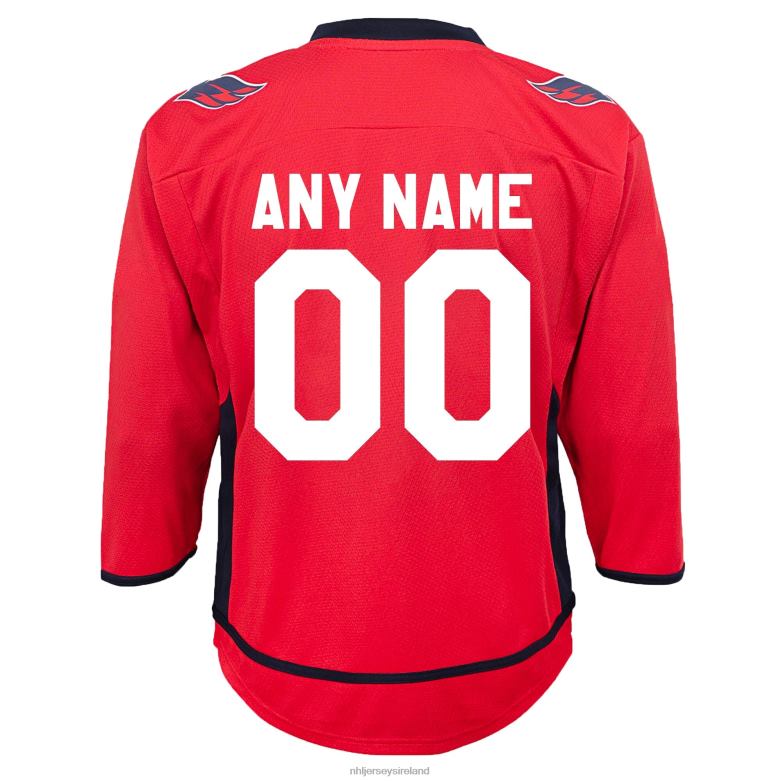 NHL Infant Washington Capitals Red Home Custom Replica Jersey D002V977 Clothing