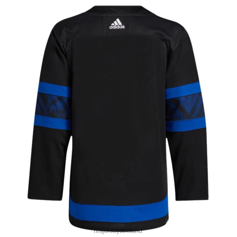 NHL Men Adidas Black Authentic Toronto Maple Leafs X Drew House Alternate Blank Jersey D002V240 Clothing