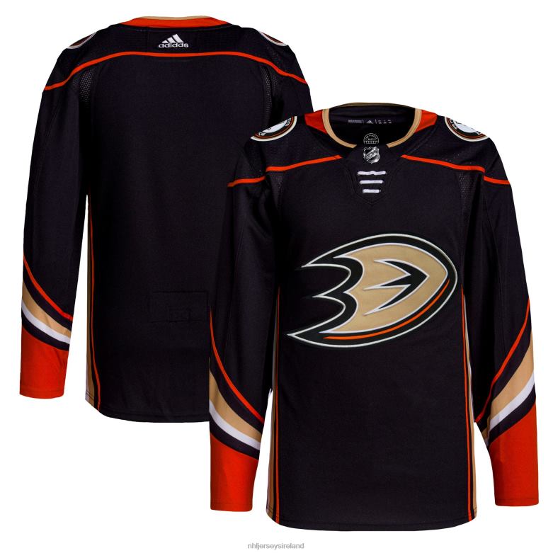 NHL Men Anaheim Ducks Adidas Black Home Authentic Pro Jersey D002V1237 Clothing