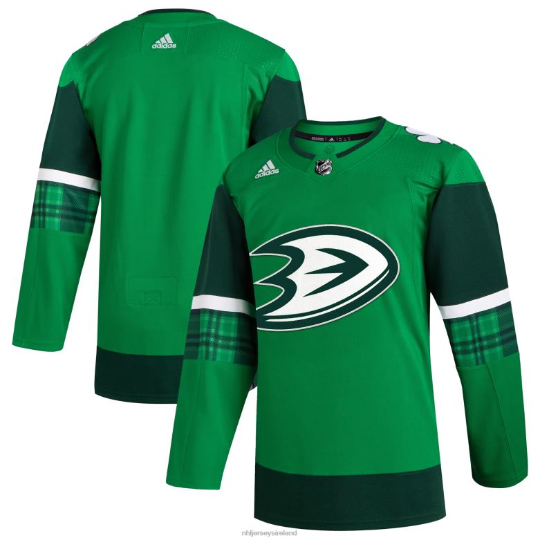 NHL Men Anaheim Ducks Adidas Kelly Green 2023 St PatrickS Day Primegreen Authentic Jersey D002V1266 Clothing