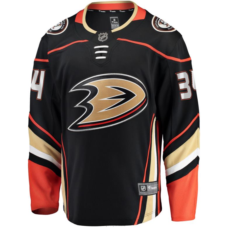 NHL Men Anaheim Ducks Jamie Drysdale Fanatics Branded Black Home Breakaway Player Jersey D002V1679 Clothing