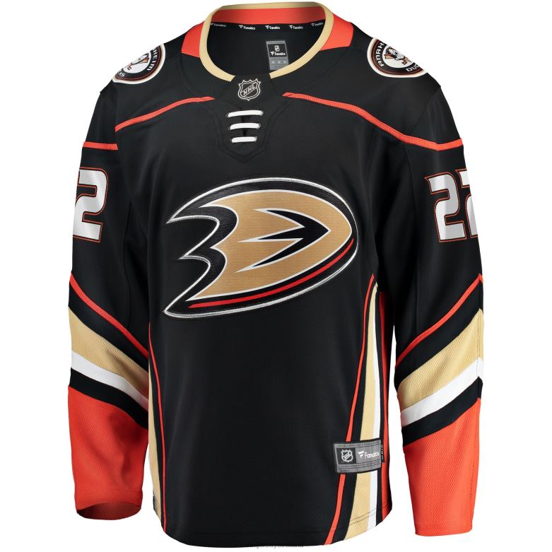 NHL Men Anaheim Ducks Kevin Shattenkirk Fanatics Branded Black Home Breakaway Jersey D002V1873 Clothing