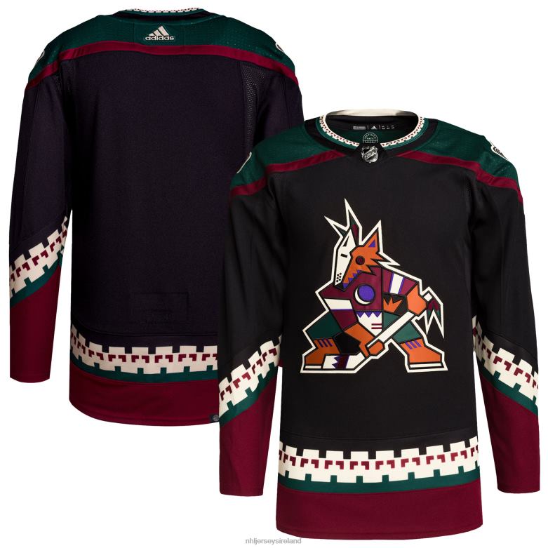 NHL Men Arizona Coyotes Adidas Black Home Primegreen Authentic Pro Blank Jersey D002V681 Clothing