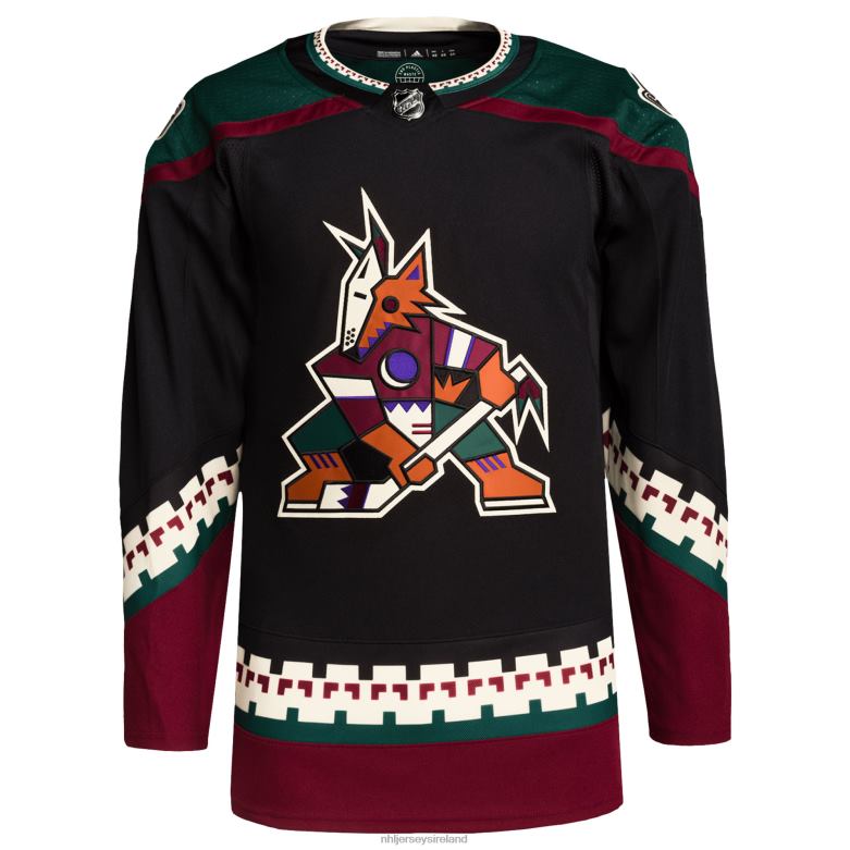 NHL Men Arizona Coyotes Adidas Black Home Primegreen Authentic Pro Blank Jersey D002V681 Clothing
