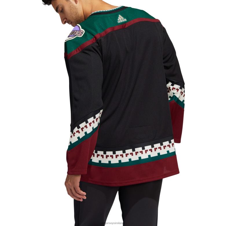NHL Men Arizona Coyotes Adidas Black Home Primegreen Authentic Pro Custom Jersey D002V2389 Clothing