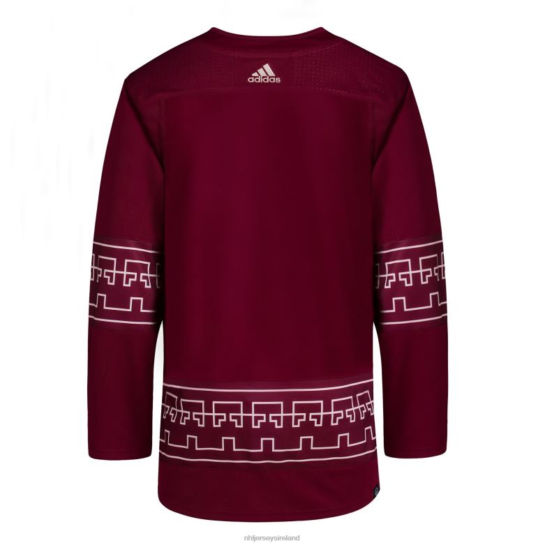 NHL Men Arizona Coyotes Adidas Garnet Alternate 2022/23 Primegreen Authentic Jersey D002V515 Clothing