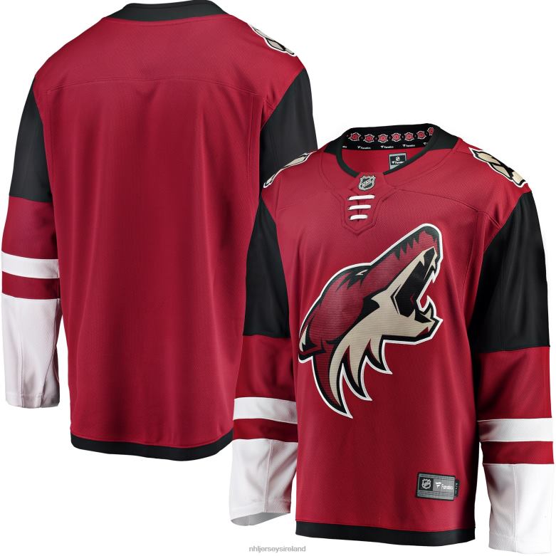 NHL Men Arizona Coyotes Fanatics Branded Red Breakaway Home Jersey D002V2393 Clothing