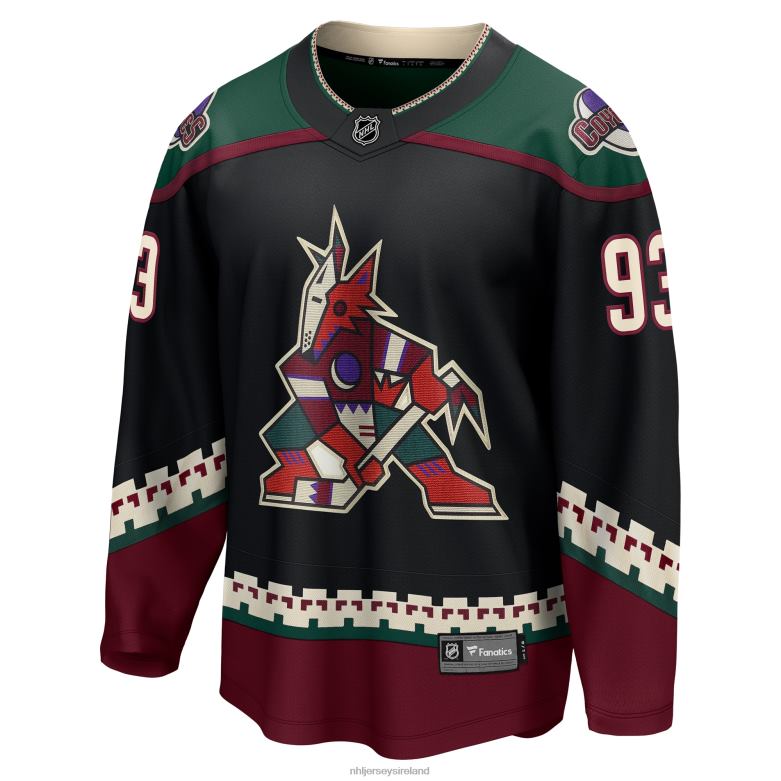 NHL Men Arizona Coyotes Jakub Voracek Fanatics Branded Black Home Breakaway Jersey D002V1913 Clothing