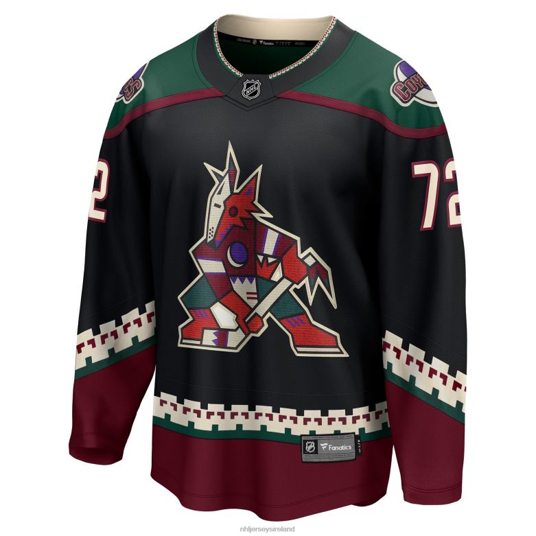 NHL Men Arizona Coyotes Travis Boyd Fanatics Branded Black Home Breakaway Player Jersey D002V1681 Clothing