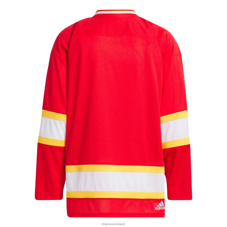 NHL Men Atlanta Flames Adidas Red Team Classic Jersey D002V514 Clothing