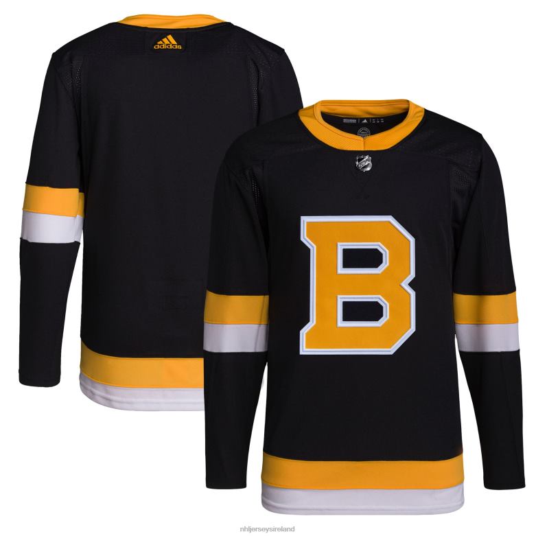NHL Men Boston Bruins Adidas Black Alternate Primegreen Authentic Pro Jersey D002V1166 Clothing