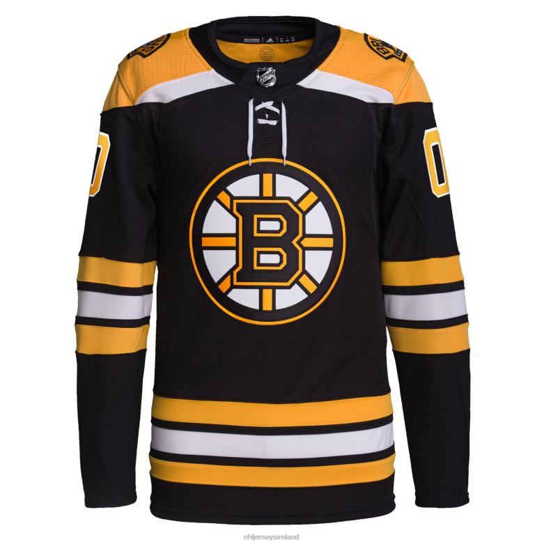 NHL Men Boston Bruins Adidas Black Home Primegreen Authentic Pro Custom Jersey D002V2381 Clothing
