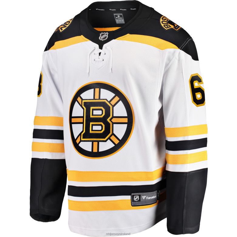 NHL Men Boston Bruins Brad Marchand Fanatics Branded White Away Premier Breakaway Player Jersey D002V102 Clothing