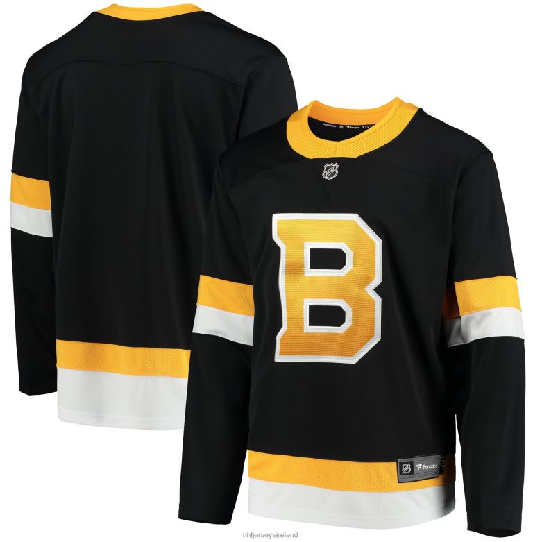 NHL Men Boston Bruins Fanatics Branded Black Alternate 2018/19 Breakaway Jersey D002V531 Clothing
