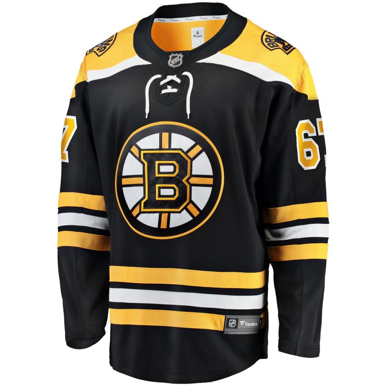 NHL Men Boston Bruins Jakub Zboril Fanatics Branded Black Home Breakaway Player Jersey D002V1852 Clothing