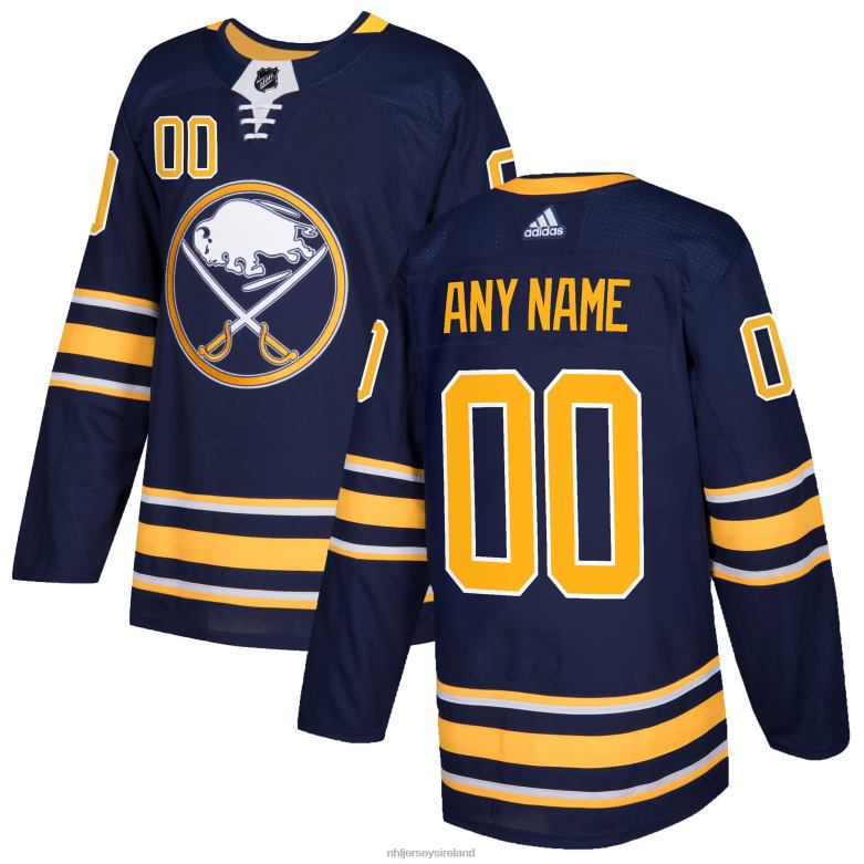 NHL Men Buffalo Sabres Adidas Navy Authentic Custom Jersey D002V382 Clothing