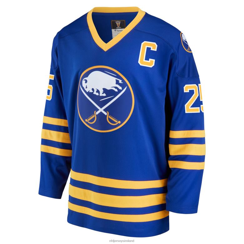 NHL Men Buffalo Sabres Dave Andreychuk Fanatics Branded Royal Breakaway Retired Player Jersey D002V1047 Clothing