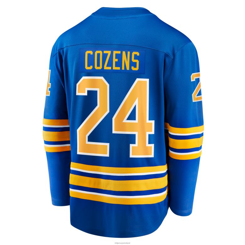NHL Men Buffalo Sabres Dylan Cozens Fanatics Branded Royal Home Breakaway Player Jersey D002V508 Clothing