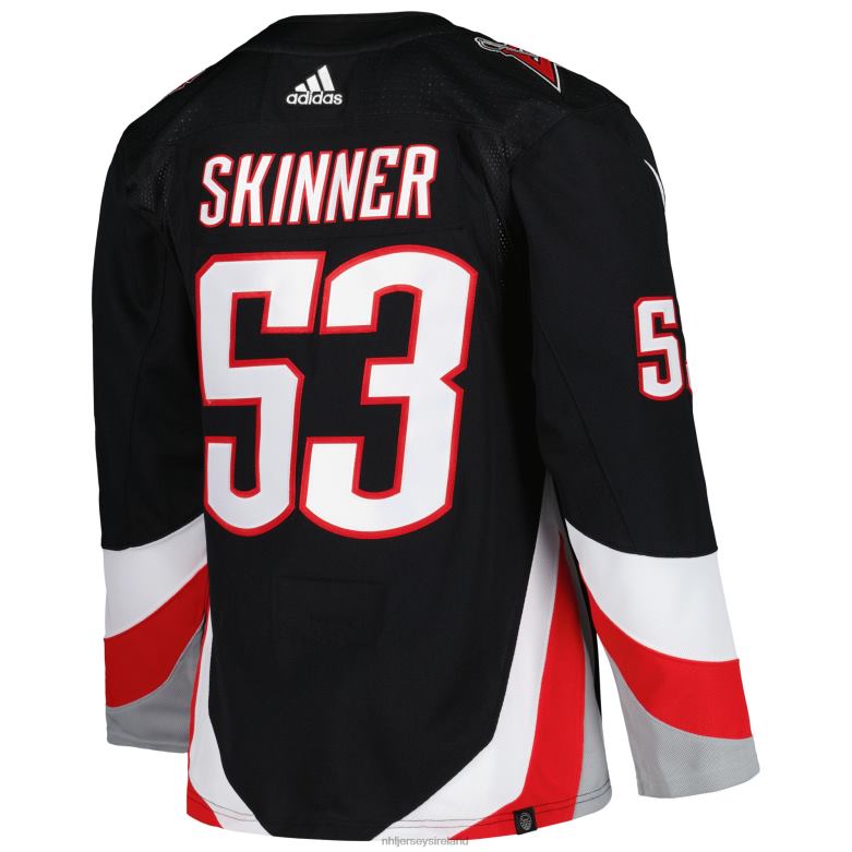NHL Men Buffalo Sabres Jeff Skinner Adidas Black Alternate Authentic Pro Primegreen Player Jersey D002V111 Clothing