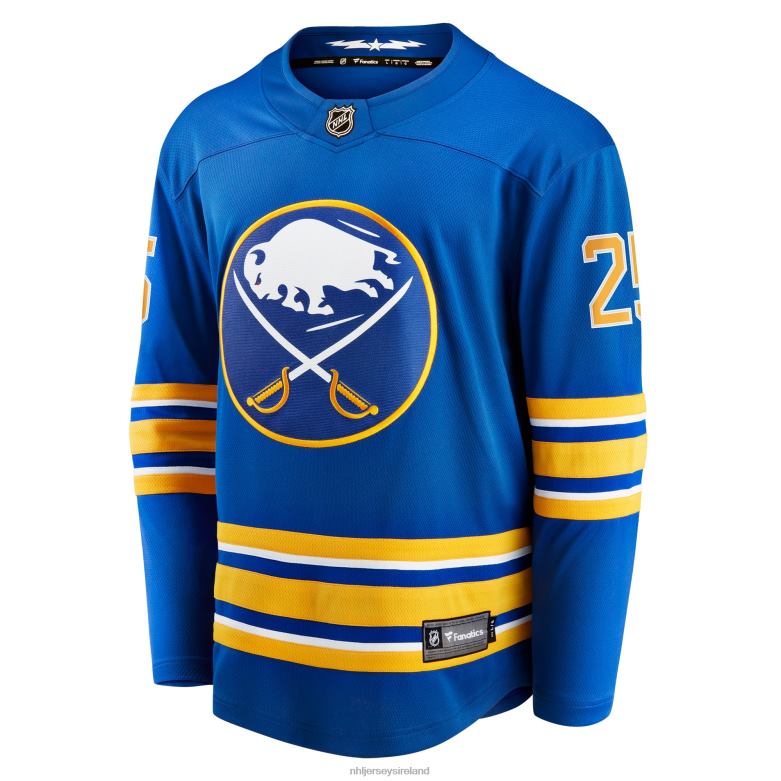 NHL Men Buffalo Sabres Owen Power Fanatics Branded Royal Home Breakaway Player Jersey D002V1085 Clothing