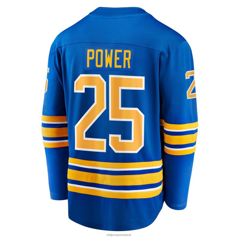 NHL Men Buffalo Sabres Owen Power Fanatics Branded Royal Home Breakaway Player Jersey D002V1085 Clothing