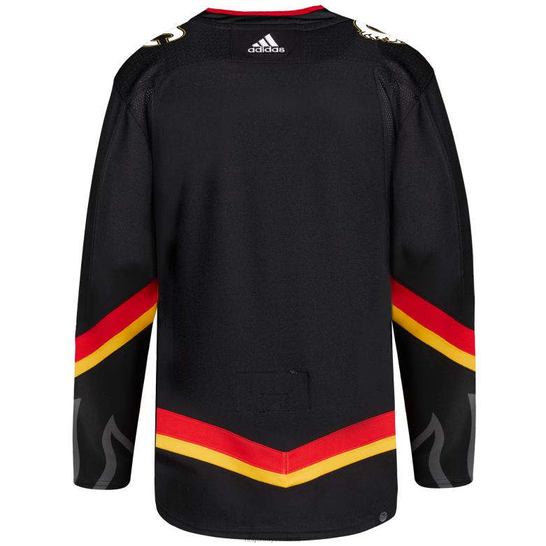 NHL Men Calgary Flames Adidas Black Alternate Primegreen Authentic Pro Jersey D002V559 Clothing