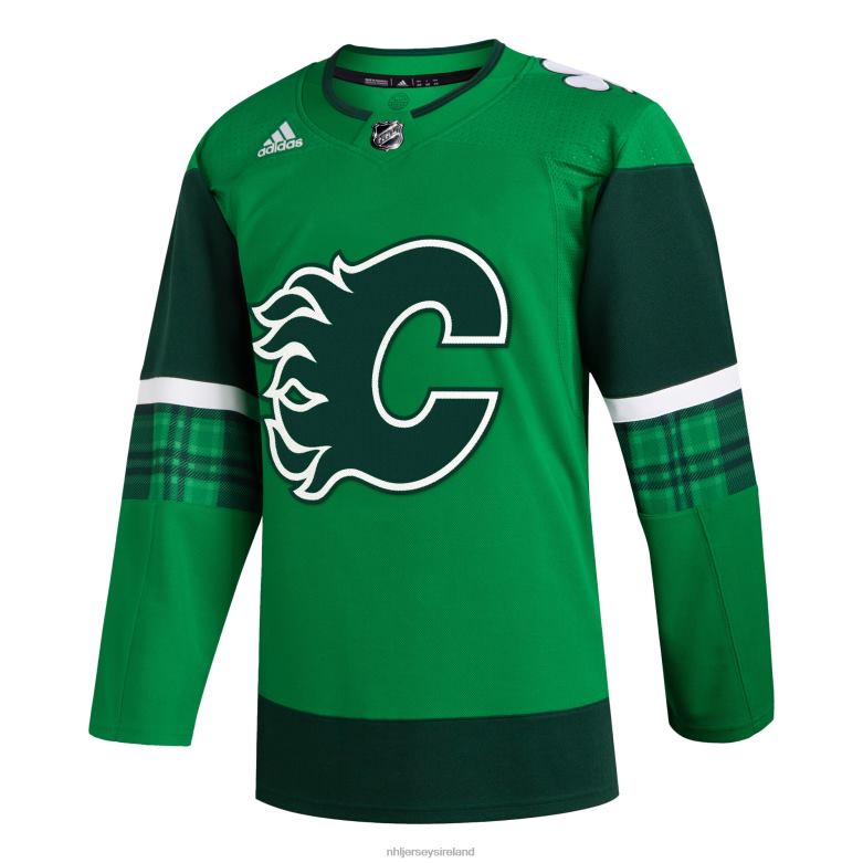 NHL Men Calgary Flames Adidas Kelly Green 2023 St Patrick\S Day Primegreen Authentic Jersey D002V1528 Clothing