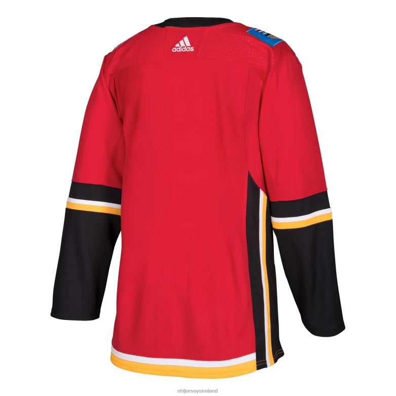 NHL Men Calgary Flames Adidas Red Home Authentic Blank Jersey D002V1209 Clothing
