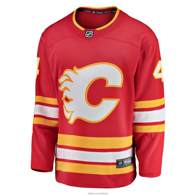 NHL Men Calgary Flames Rasmus Andersson Fanatics Branded Red Home Team Breakaway Player Jersey D002V1633 Clothing