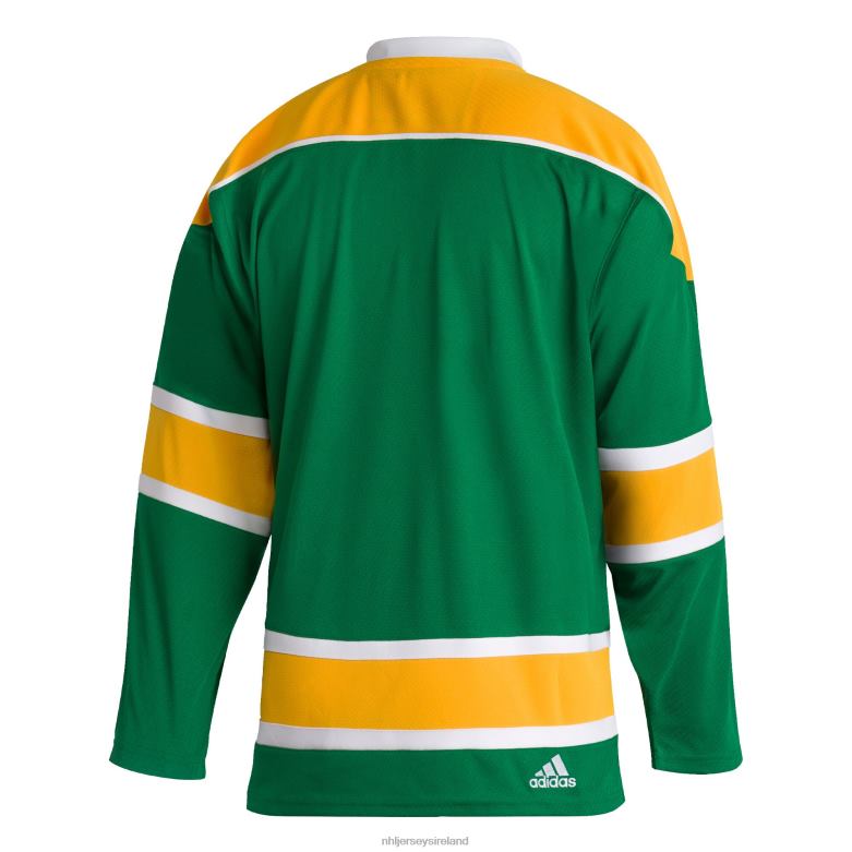 NHL Men California Golden Seals Adidas Green Team Classics Authentic Blank Jersey D002V738 Clothing