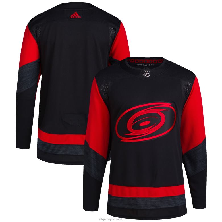 NHL Men Carolina Hurricanes Adidas Black 2023 Stadium Series Primegreen Authentic Jersey D002V349 Clothing
