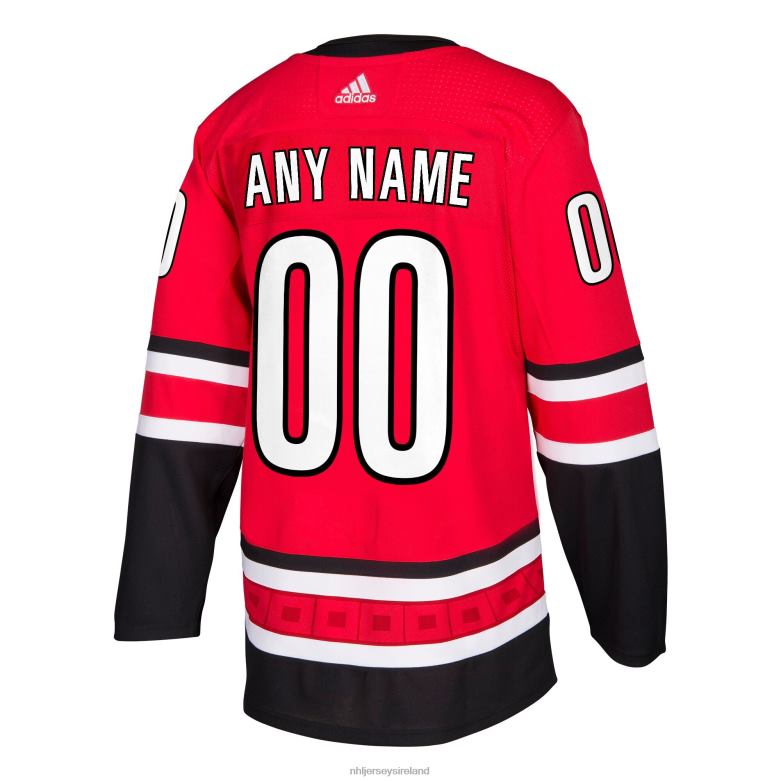 NHL Men Carolina Hurricanes Adidas Red Authentic Custom Jersey D002V1979 Clothing