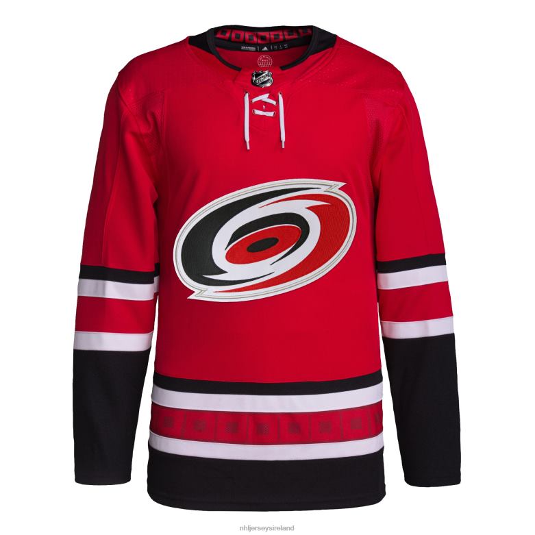 NHL Men Carolina Hurricanes Adidas Red Home Primegreen Authentic Pro Jersey D002V1414 Clothing