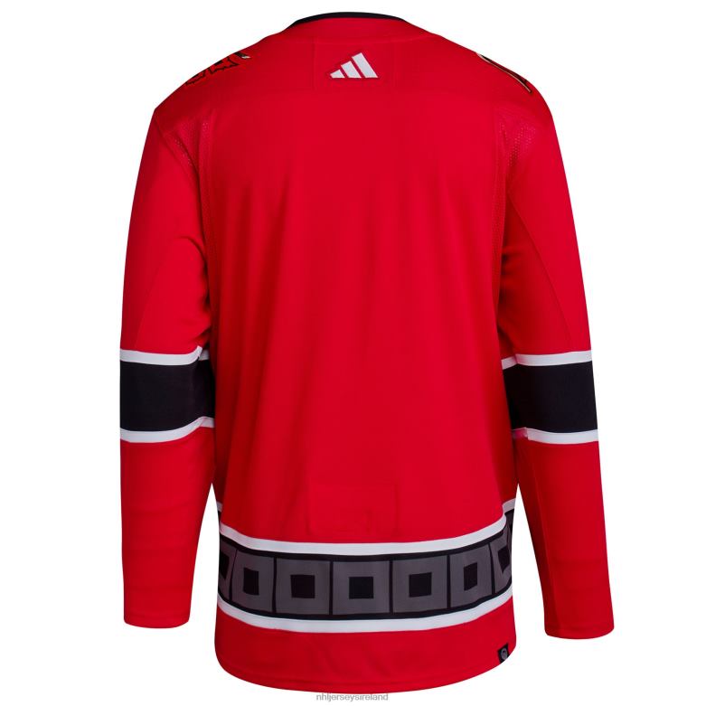 NHL Men Carolina Hurricanes Adidas Red Reverse Retro 20 Authentic Blank Jersey D002V709 Clothing