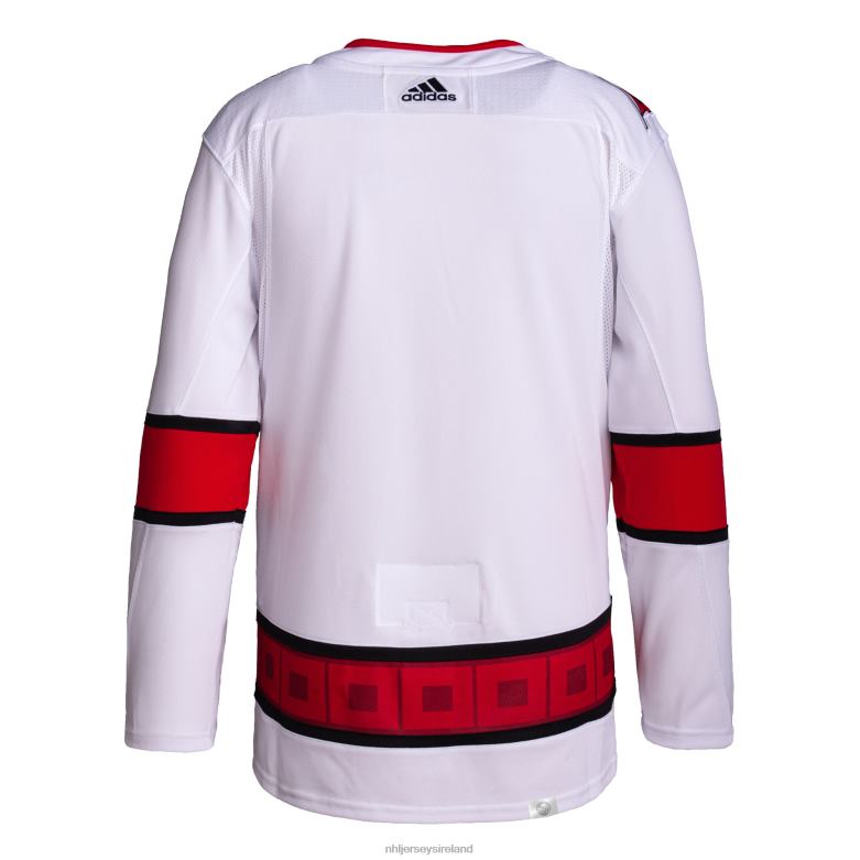 NHL Men Carolina Hurricanes Adidas White Away Primegreen Authentic Pro Jersey D002V996 Clothing