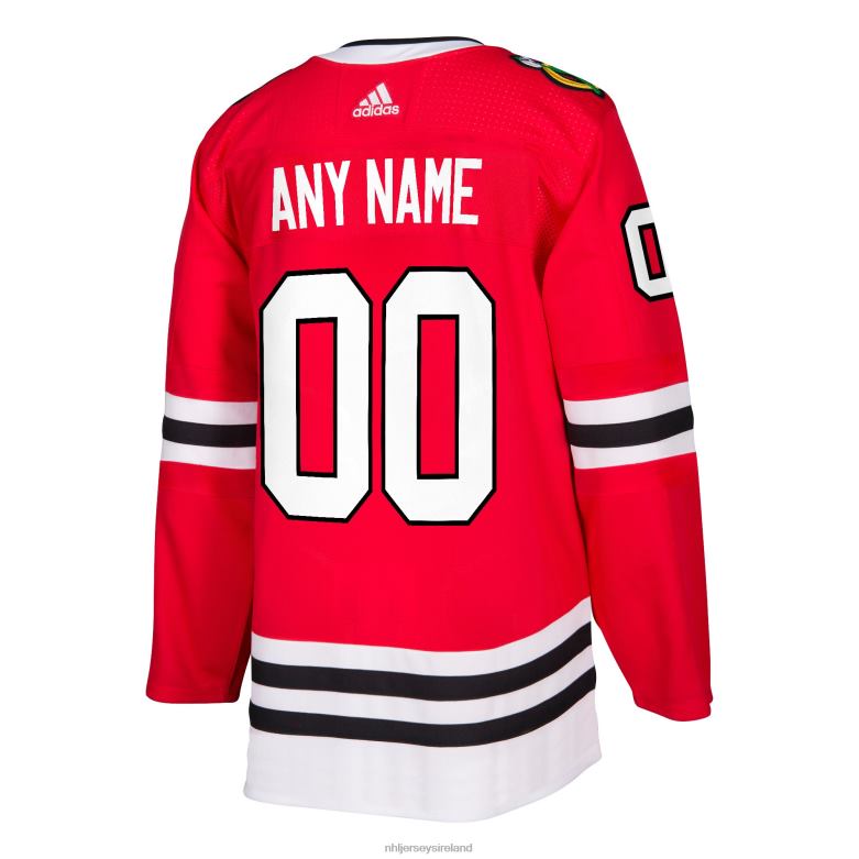 NHL Men Chicago Blackhawks Adidas Red Authentic Custom Jersey D002V1974 Clothing