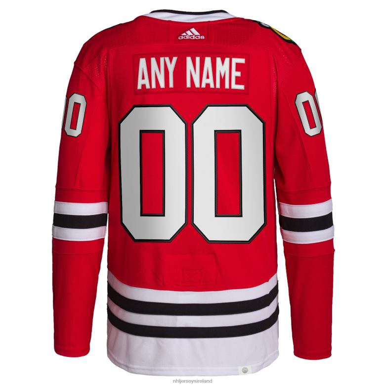 NHL Men Chicago Blackhawks Adidas Red Home Primegreen Authentic Pro Custom Jersey D002V2151 Clothing