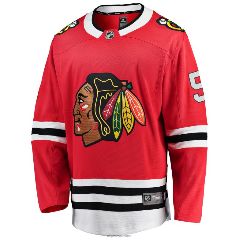 NHL Men Chicago Blackhawks Connor Murphy Fanatics Branded Red Breakaway Player Jersey D002V1816 Clothing