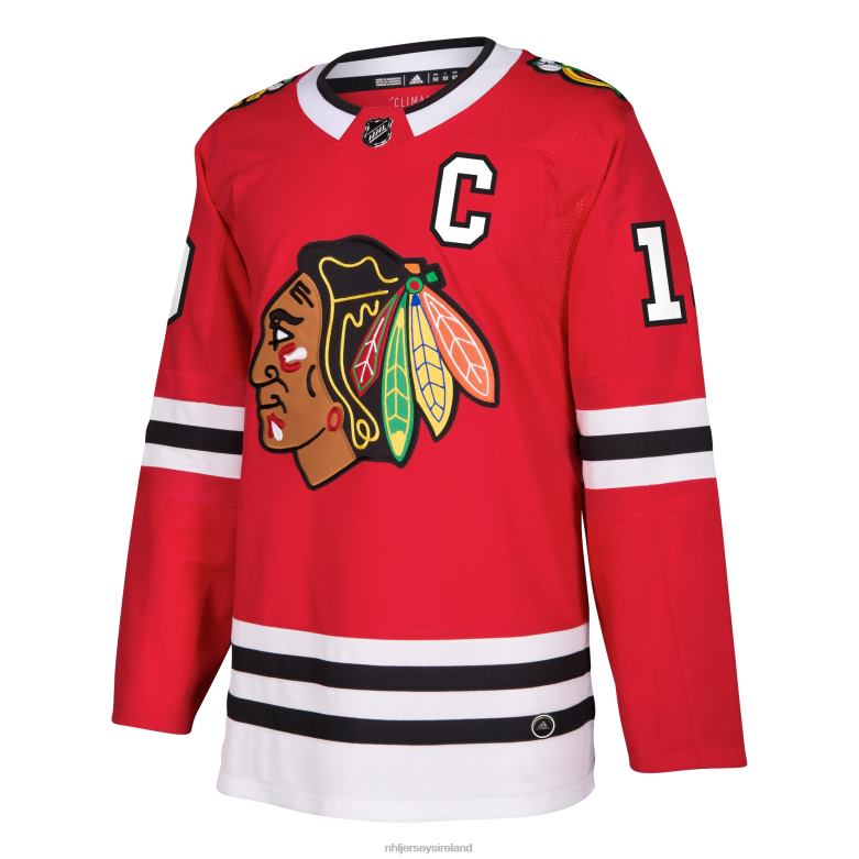 NHL Men Chicago Blackhawks Jonathan Toews Adidas Red Authentic Player Jersey D002V1482 Clothing