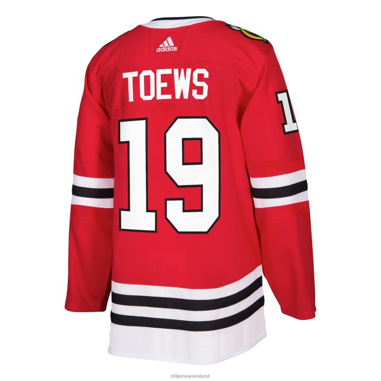 NHL Men Chicago Blackhawks Jonathan Toews Adidas Red Authentic Player Jersey D002V1482 Clothing
