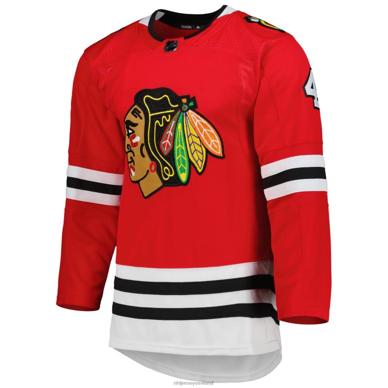NHL Men Chicago Blackhawks Seth Jones Adidas Red Primegreen Authentic Pro Home Player Jersey D002V1289 Clothing