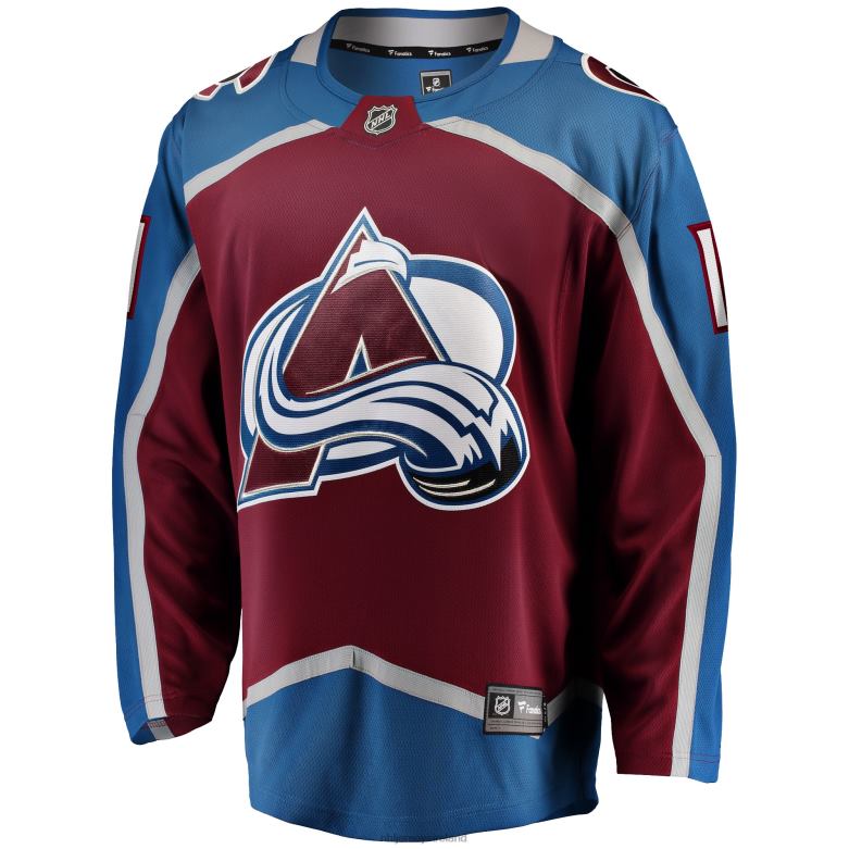 NHL Men Colorado Avalanche Andrew Cogliano Fanatics Branded Burgundy Home Breakaway Jersey D002V1329 Clothing