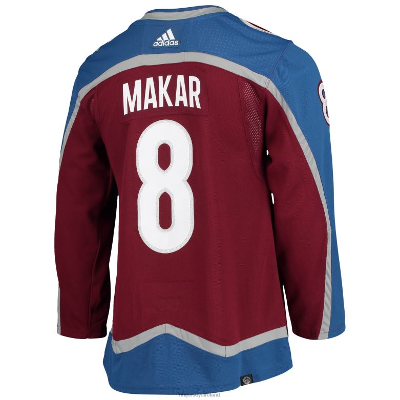 NHL Men Colorado Avalanche Cale Makar Adidas Burgundy Home Primegreen Authentic Pro Player Jersey D002V143 Clothing
